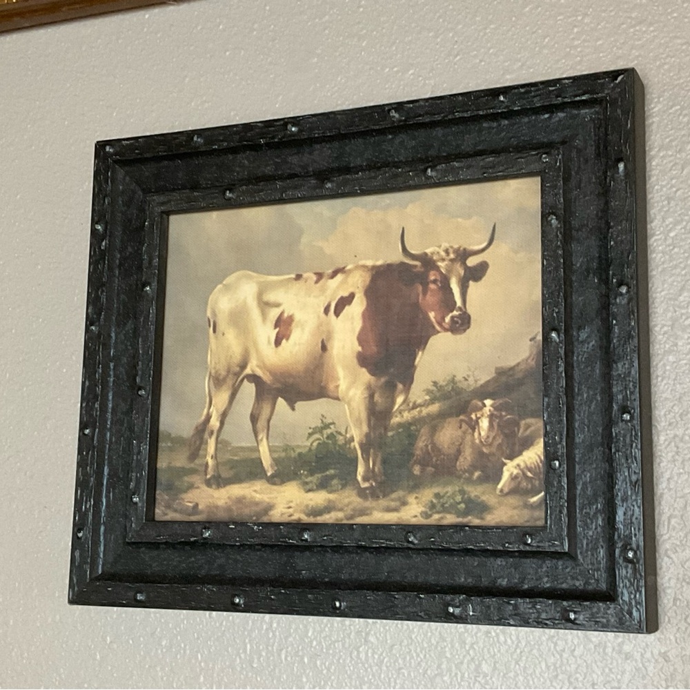 Framed Bull
